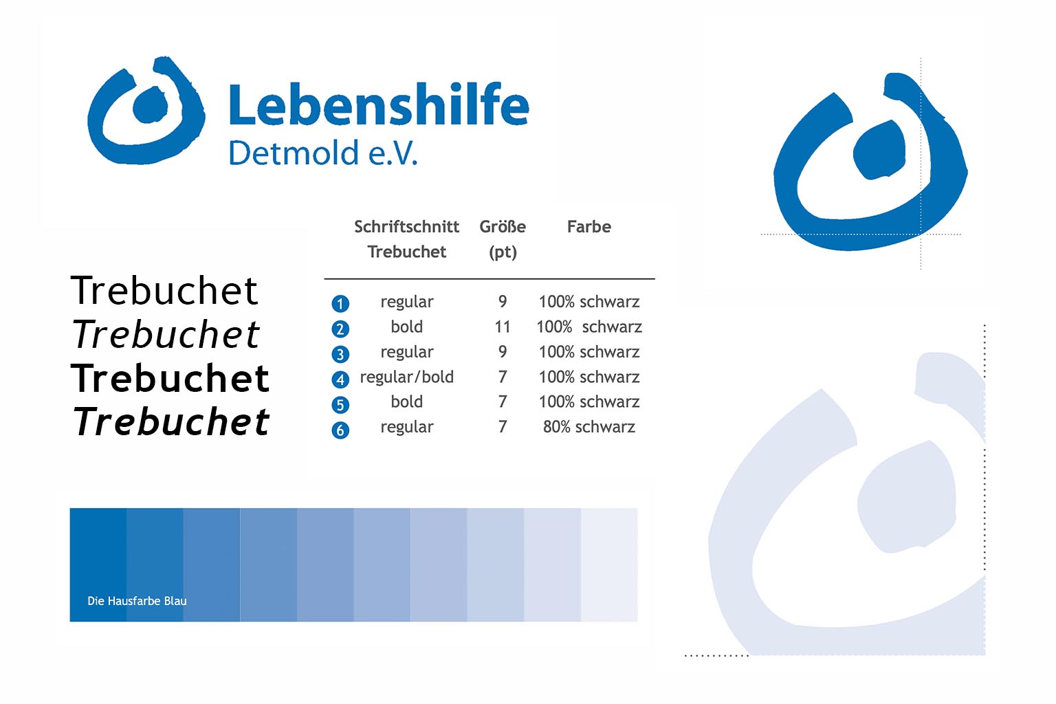 Marken-Styleguide mit eigener Hausfarbe, Logo-Raster und Typo-Regeln: Design-Spezifikation vor der Produktion